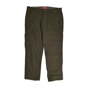 Coleman Men's Extra Warm Durable Canvas Fleece Lined Utility Pant - Beluga